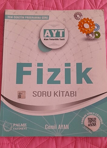 Palme AYT Fizik soru kitabı 