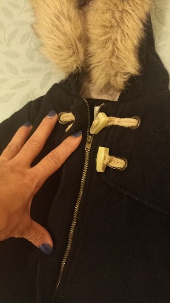 Zara kız çocuk kaban mont - Görsel 5