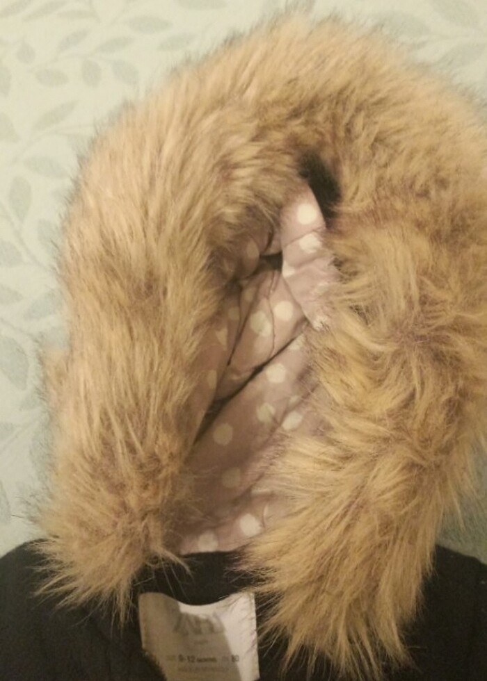 Zara kız çocuk kaban mont - Görsel 2