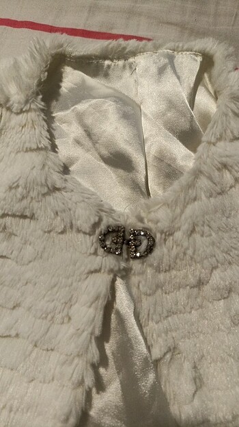 Kız çocuk panço,kız çocuk kürk  - Görsel 2