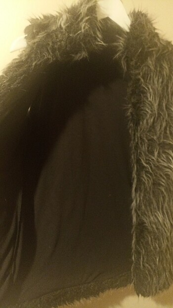 Kadın peluş yelek - Görsel 5