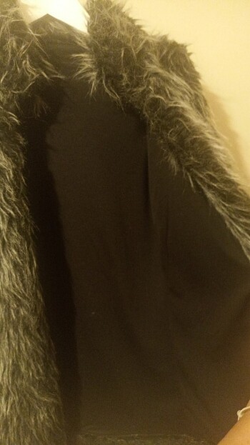 Kadın peluş yelek - Görsel 6