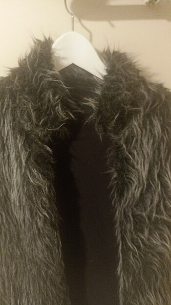 Kadın peluş yelek - Görsel 8