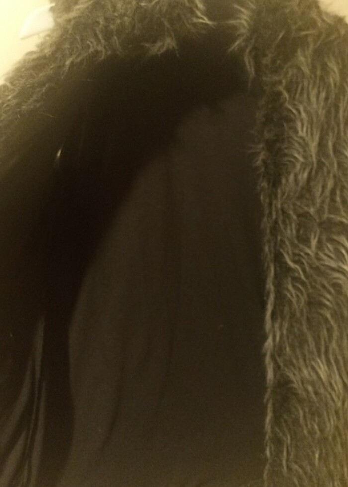 Kadın peluş yelek - Görsel 5