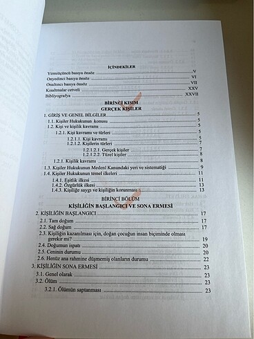  Dural kişiler hukuku