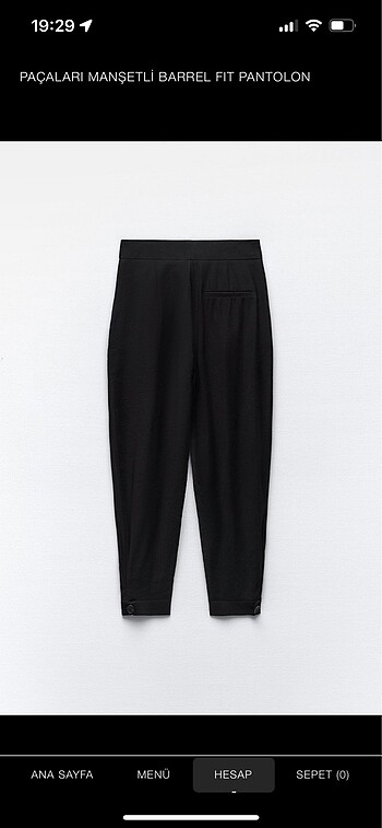 Zara pantolon