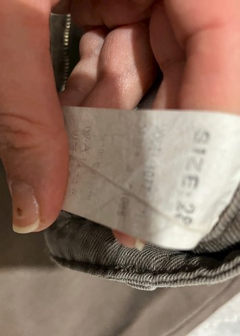 Kadın kahverengi jean - Görsel 3