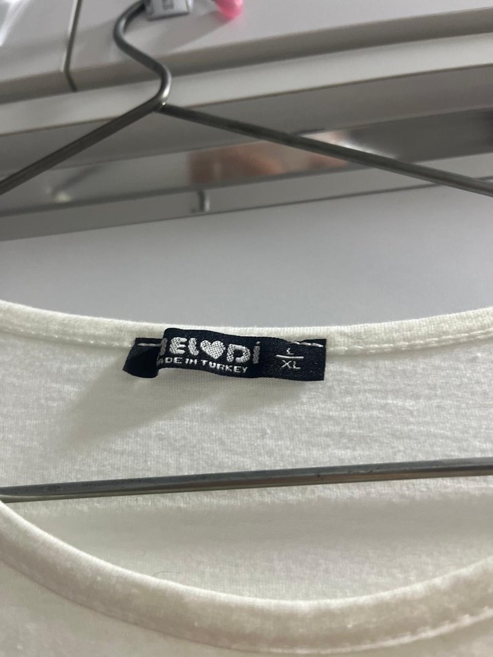 Düğmeli Beyaz aerobinUzun Kadın Trençkot - Görsel 4