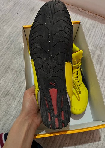 Erkek Sarı Puma Ferrari Drift Spor Ayakkabı - Görsel 6
