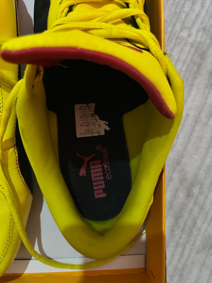 Erkek Sarı Puma Ferrari Drift Spor Ayakkabı - Görsel 5