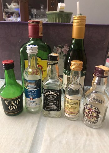 Beden Renk Minyatür Koleksiyonluk Şişeler