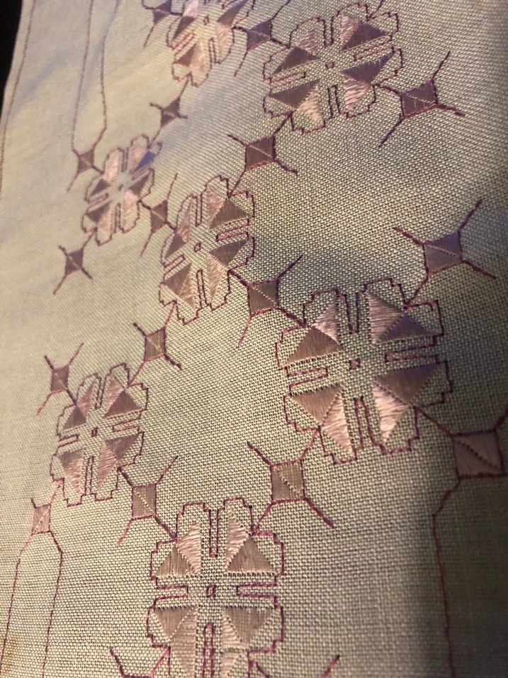 Vintage Nakışlı Ranner - Görsel 2