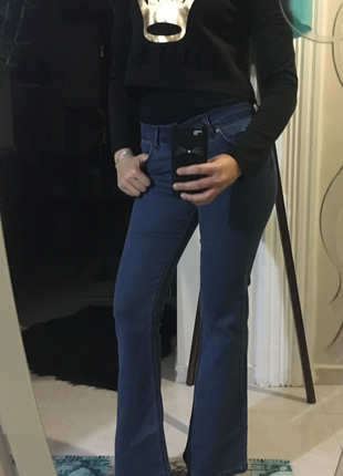 29 Beden İspanyol paca pantalon