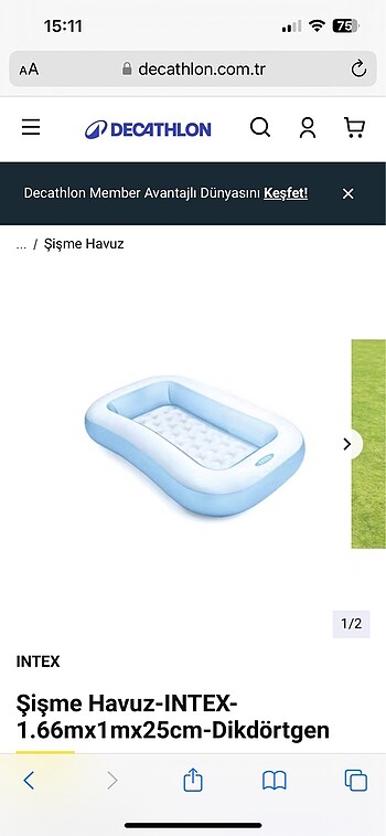 Decathlon Şişme havuz