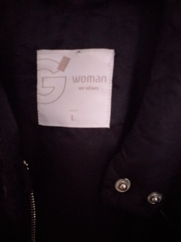 Siyah şişme  Mont - Görsel 4