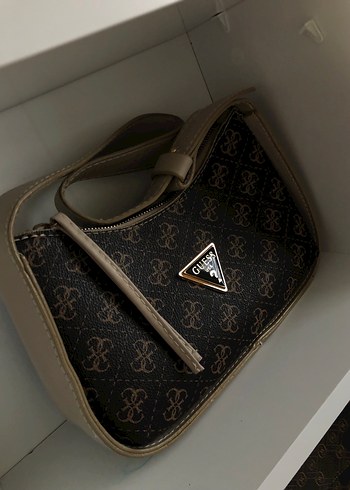 Kahverengi Deri Parisian Kadın Çanta - Görsel 2