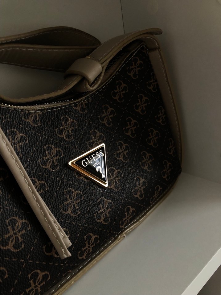 Kahverengi Deri Parisian Kadın Çanta - Görsel 3