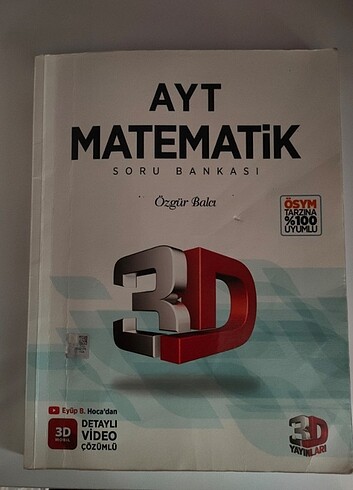 3D AYT MAT SORU BANKASI