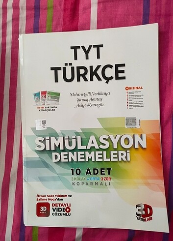 3D TYT TÜRKÇE DENEME