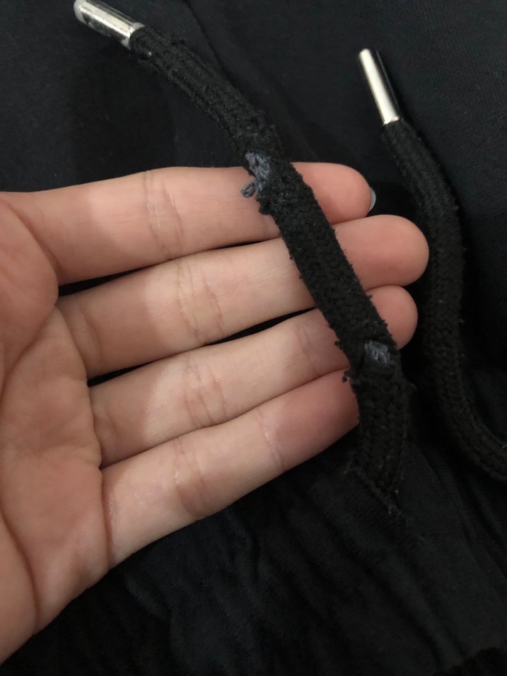 Siyah Kadın Rahat Kesim Eşofman Altı - Görsel 4