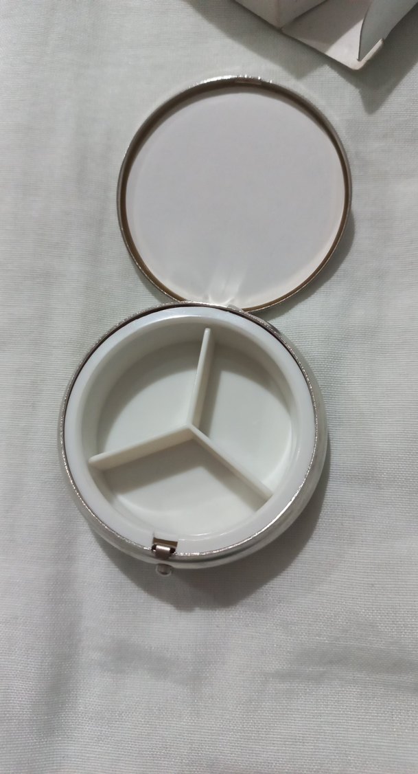 ilaç kutusu gümüş ve bakır üreine el emegi - Görsel 5