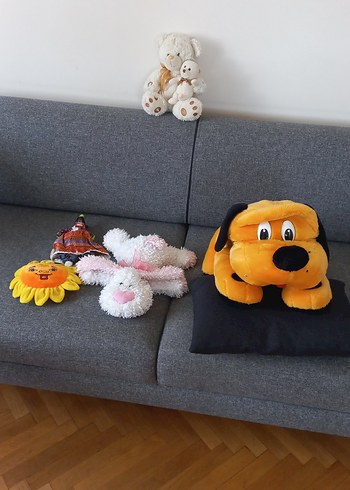 Sarı Peluş Köpek Oyuncak
