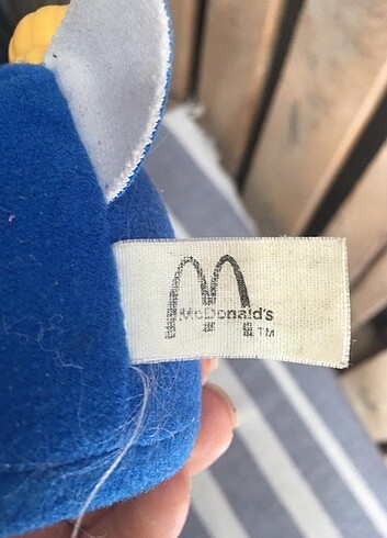  Beden Renk McDonald's peluş oyuncak 