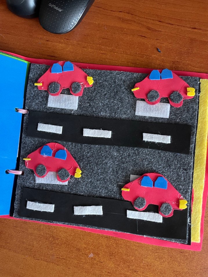 El Yapımı renkli cırtlı aktivite kitabı - Görsel 4