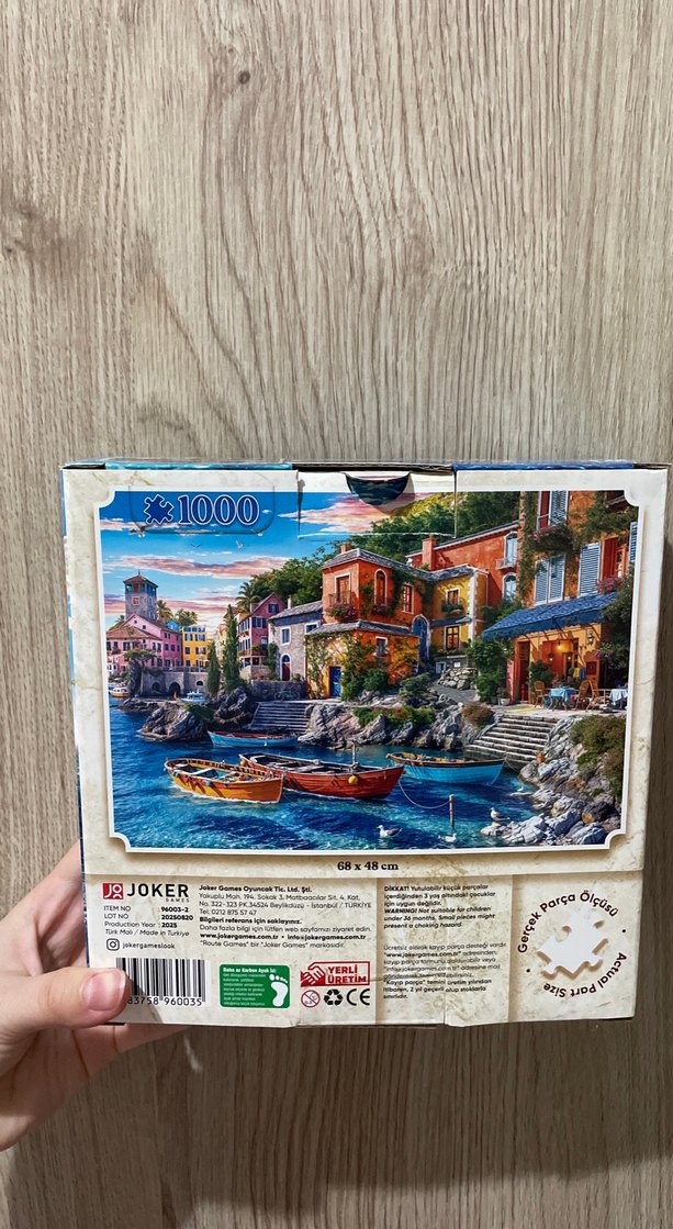 1000 parça puzzle - Görsel 2