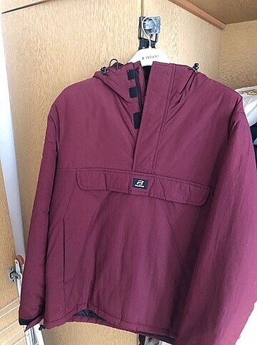 l Beden bordo Renk PULL AND BEAR ERKEK KANGURU MONT