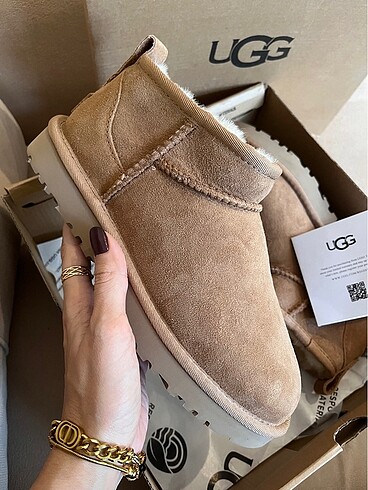 36 Beden kahverengi Renk Ugg ultra mini chestnut