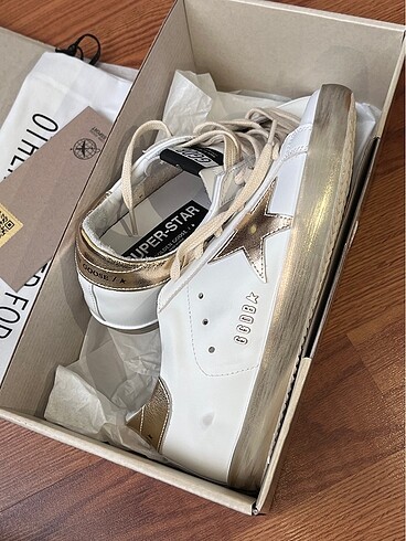 38 Beden altın Renk Orijinal golden goose