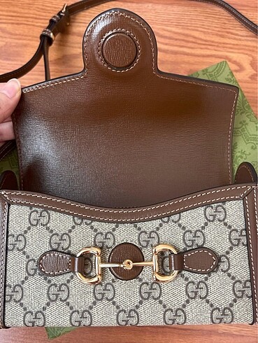  Beden kahverengi Renk Gucci çanta