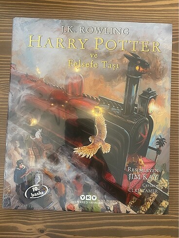 Harry Potter Felsefe Taşı Resimli Ciltli