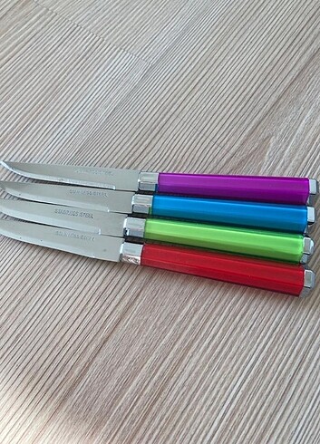 Emsan 4lü renkli meyve bıçağı