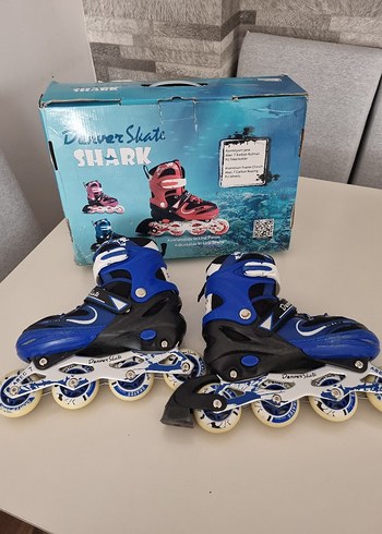 38-41 no büyüyebilen unisex mavi Paten