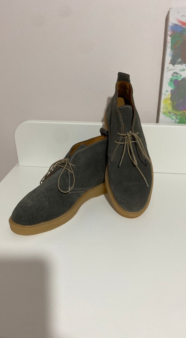 Gri Erkek Günlük Bot - Görsel 3