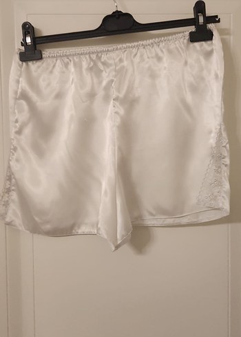 Uzun Beyaz Bohem Dantel Detaylı Kadın Gecelik - Görsel 15