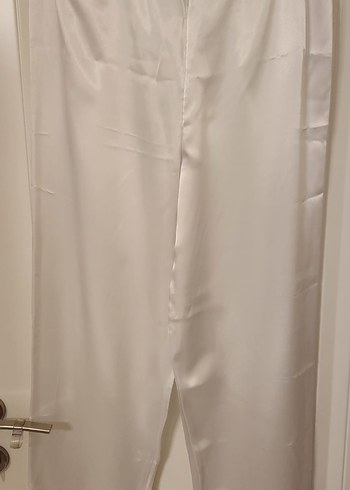 Uzun Beyaz Bohem Dantel Detaylı Kadın Gecelik - Görsel 16