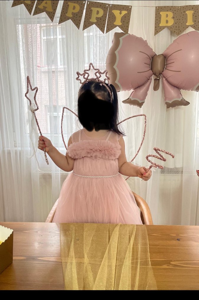 Rose Pullu Bohem tarzı kelebek takım - Görsel 3