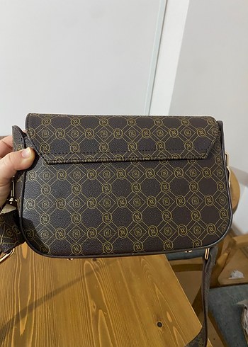 Vakko Kahverengi Tokalı Kadın Omuz Çantası - Görsel 6