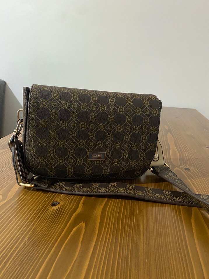 Vakko Kahverengi Tokalı Kadın Omuz Çantası - Görsel 3