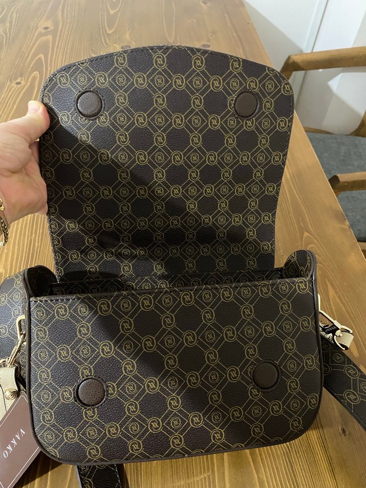 Vakko Kahverengi Tokalı Kadın Omuz Çantası - Görsel 5