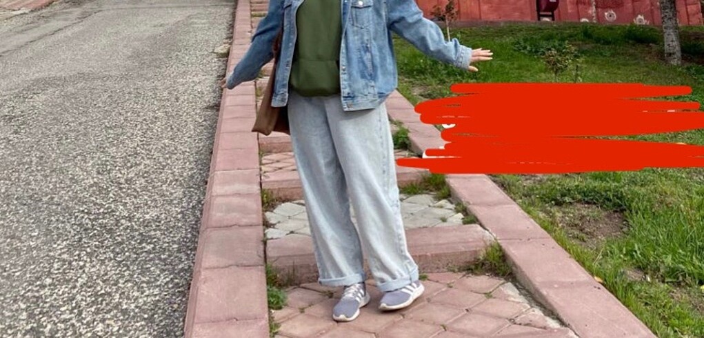 40 Beden mavi Renk zara jean