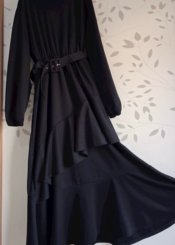 Vintage Love Uzun Siyah Gotik Kadın Elbise