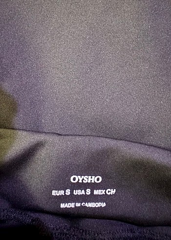 Oysho OYSHO Siyah Uzun Kadın Tayt