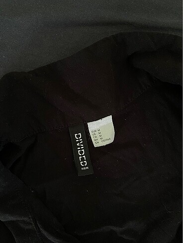 m Beden H&M kisa gomlek