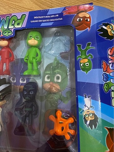  Beden Pjmasks figür oyuncak