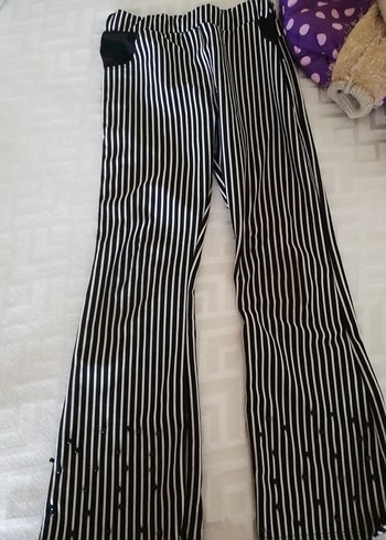 HelloBaby Çizgili Siyah Pantolonu