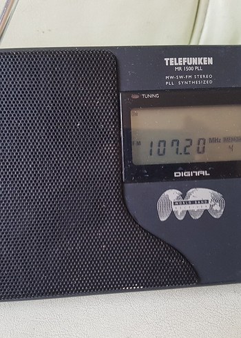 Siyah Telefunken Dijital Radyo - Görsel 5